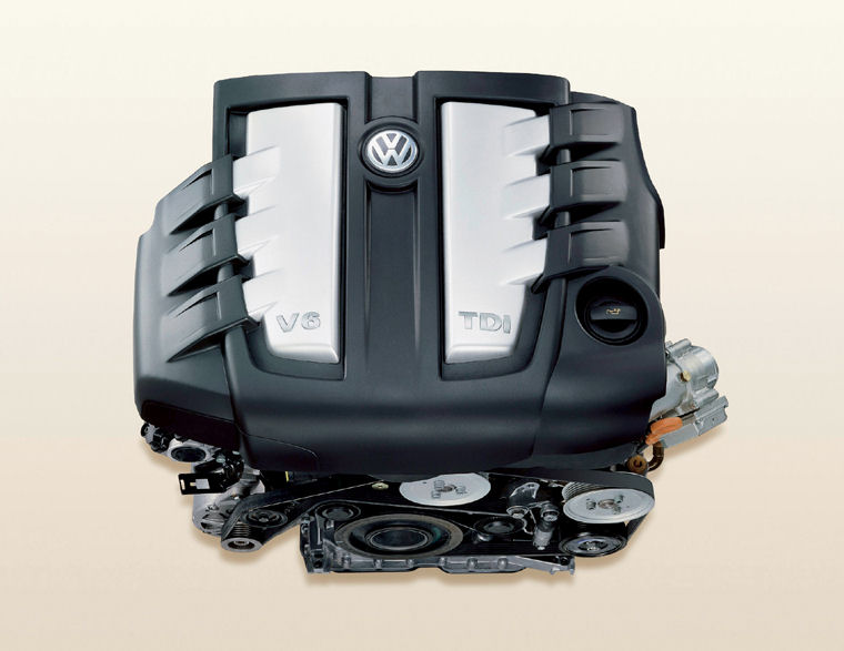 2009 Volkswagen Touareg 3 0L V6 TDI Engine Picture Pic Image